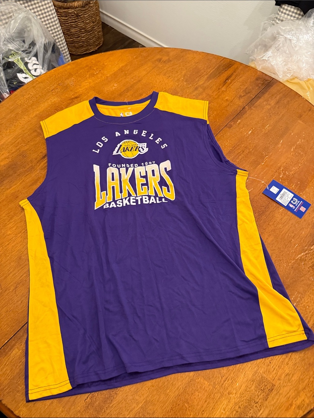 NBA Los Angeles Lakers xxl tank top